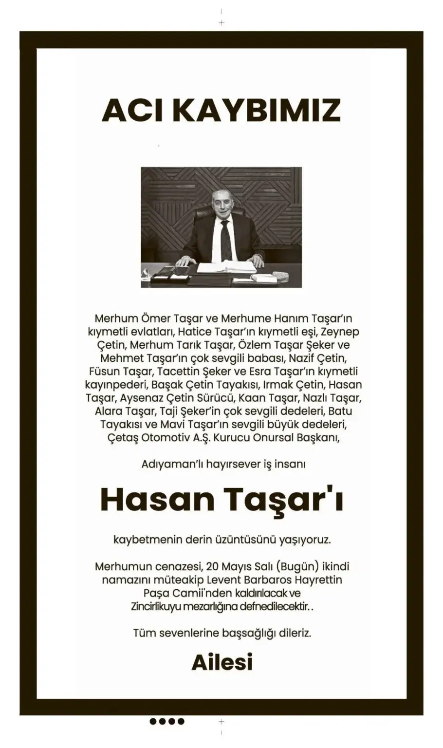 20 Mayıs İlanları 2
