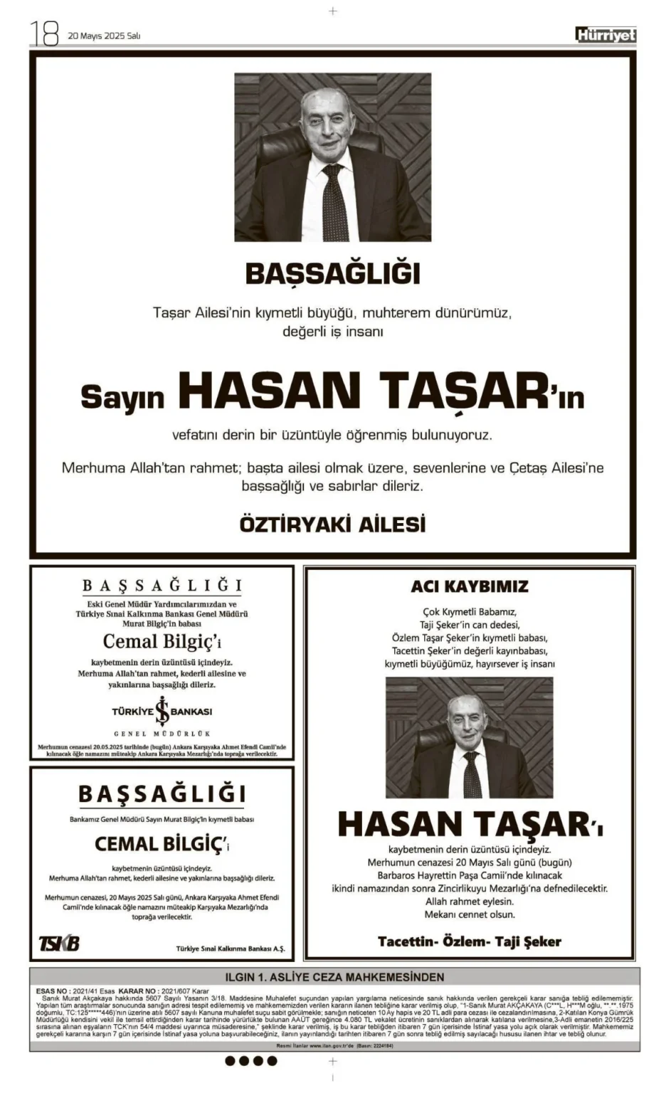 20 Mayıs İlanları 3