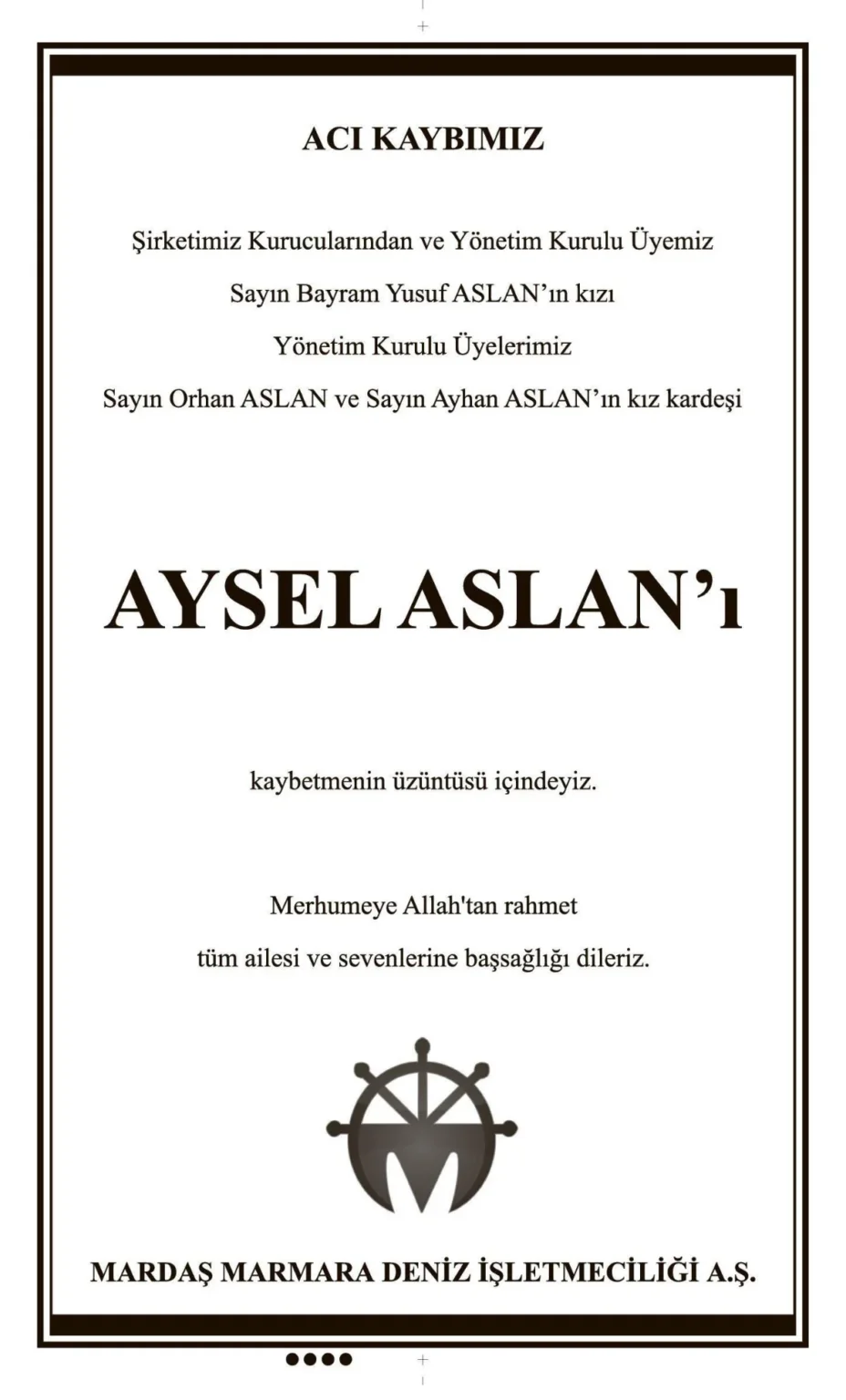 Aysel Aslan İlanı 6