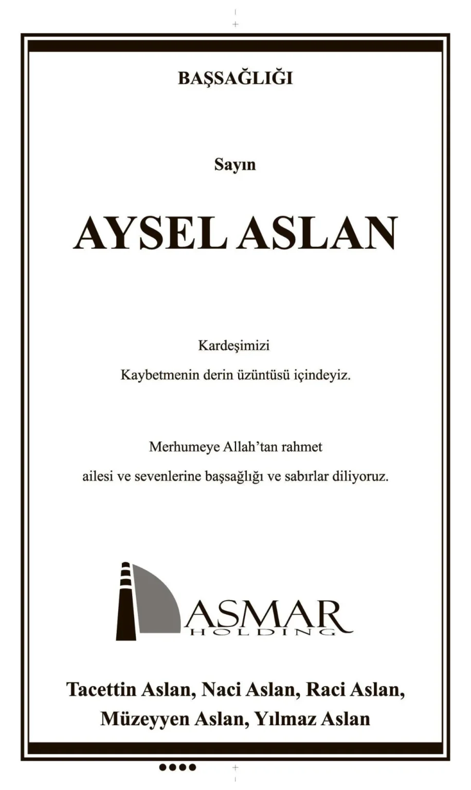 Aysel Aslan İlanı 5
