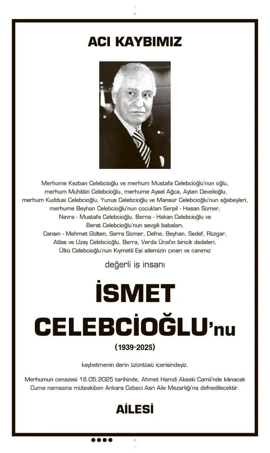 16 Mayıs İlanları
