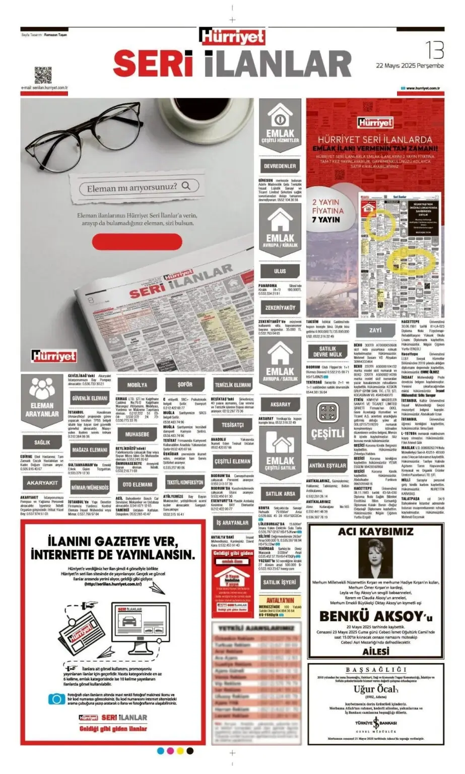 22 Mayıs İlanları