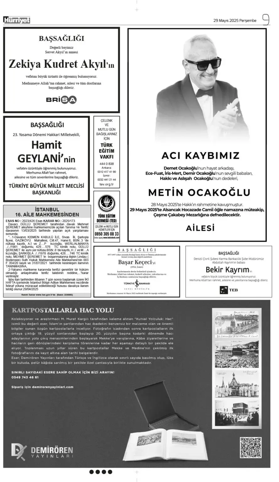 29 Mayıs İlanları 2