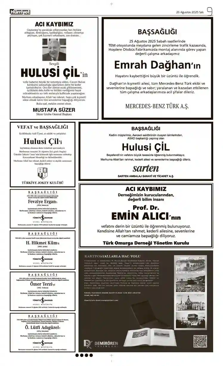 26 Ağustos İlanları