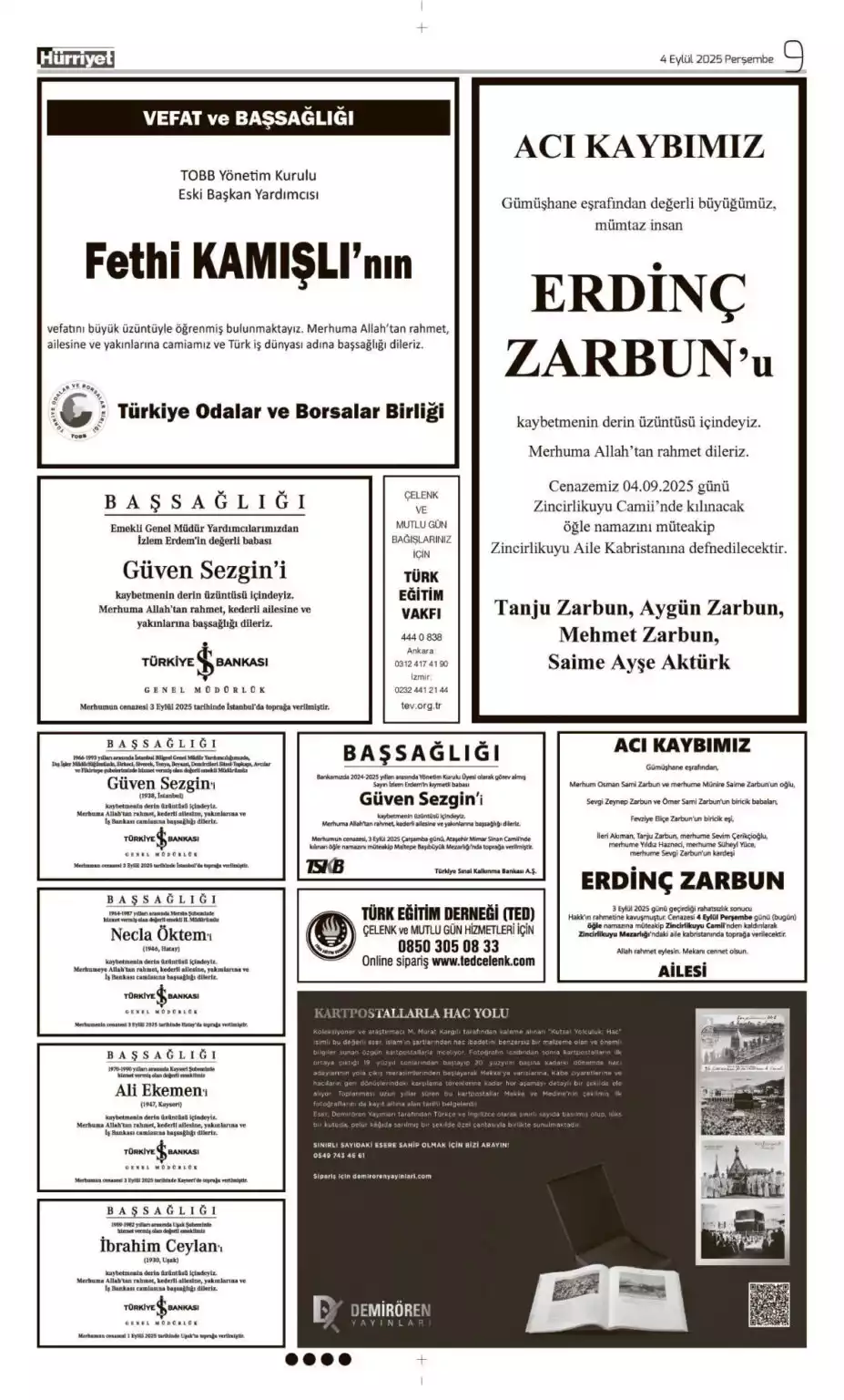 4 Eylül İlanları