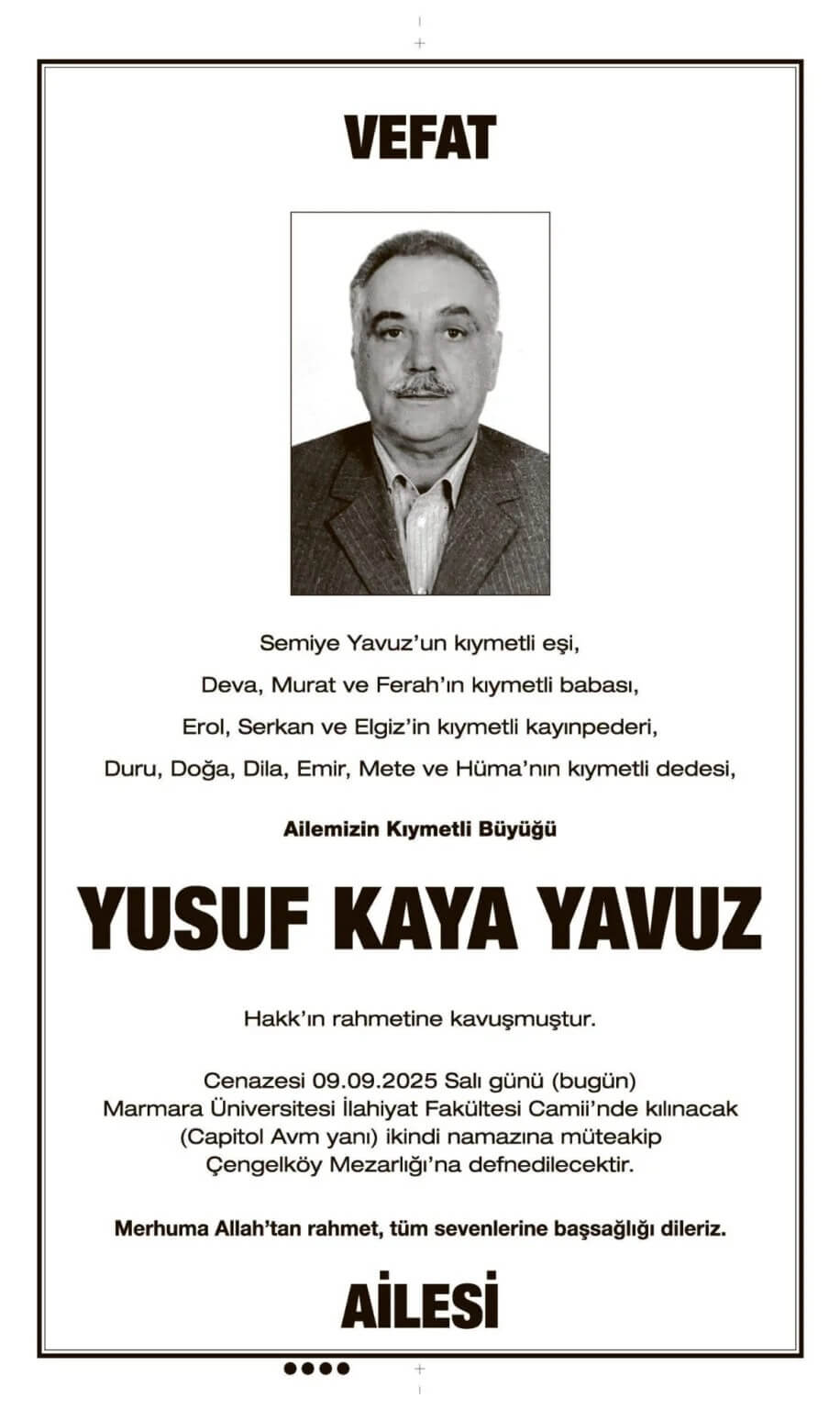 9 Eylül İlanları