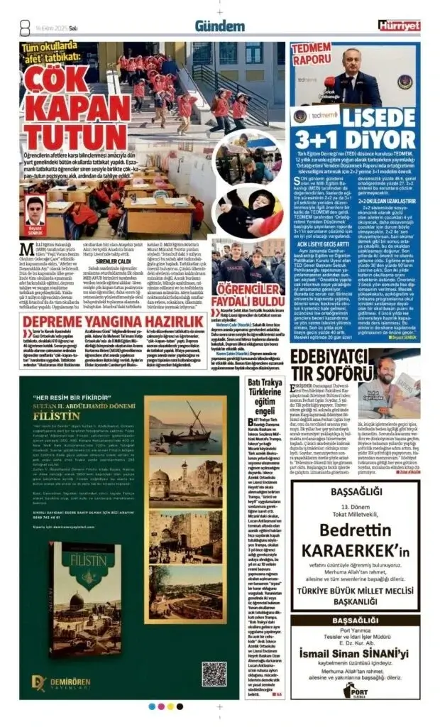 Hürriyet 14 Ekim İlanları 2