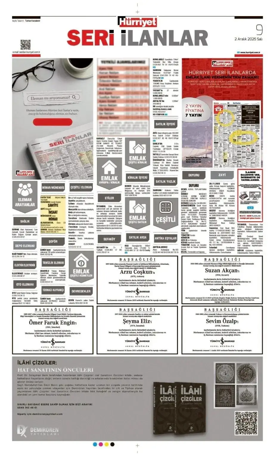 Hürriyet 2 Aralık 2025