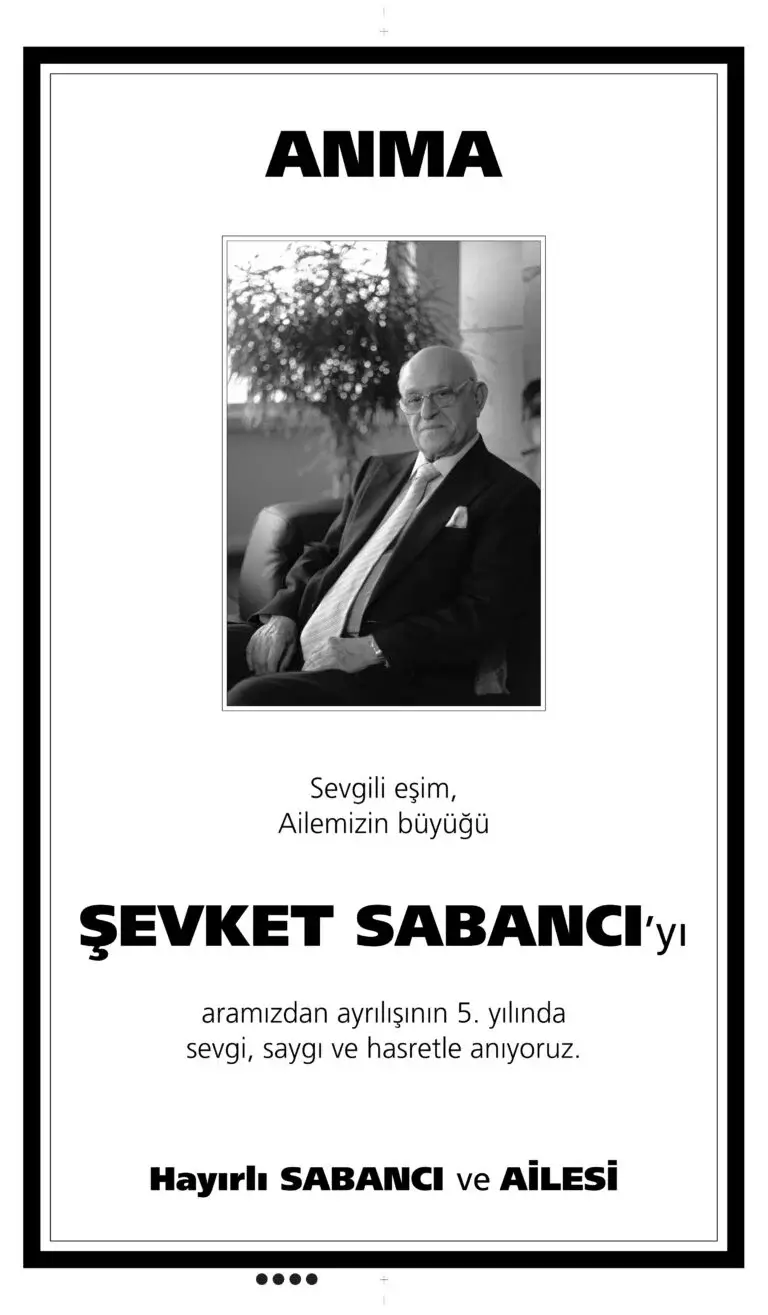 22 Temmuz2026 Hürriyet Vefat, Başsağlığı ilanı